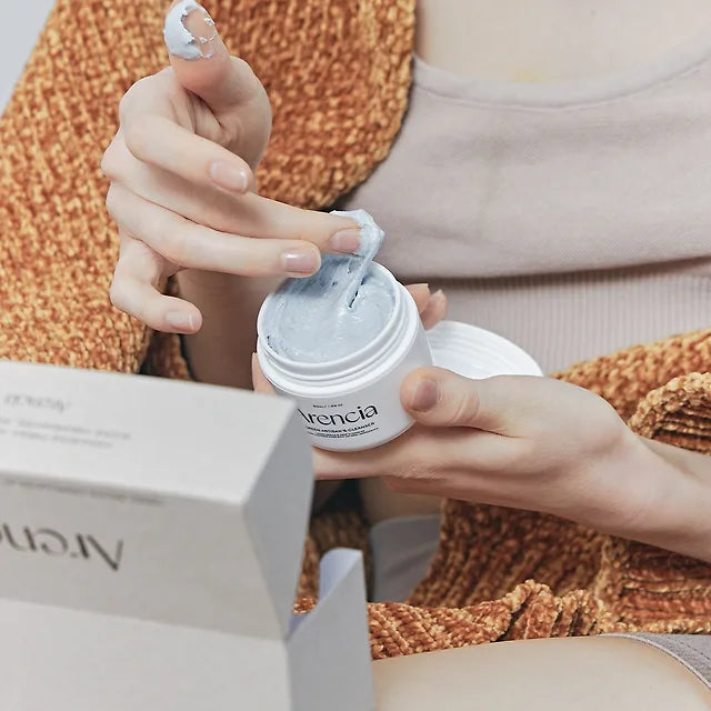 [Gift Set] Arencia Chewy Rice Cake Soap Cleanser 50g x 2 (with hair scrunchie)