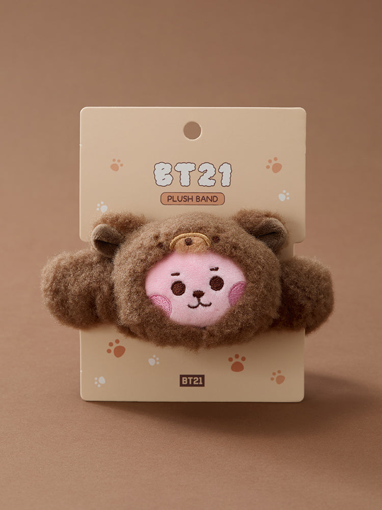 BT21 More Fluffy Face Doll Band