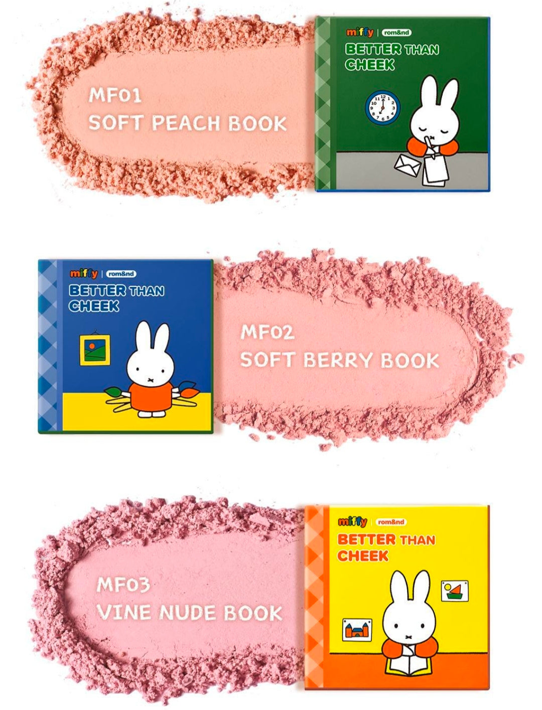 Rom&nd x Miffy Better Than Cheek