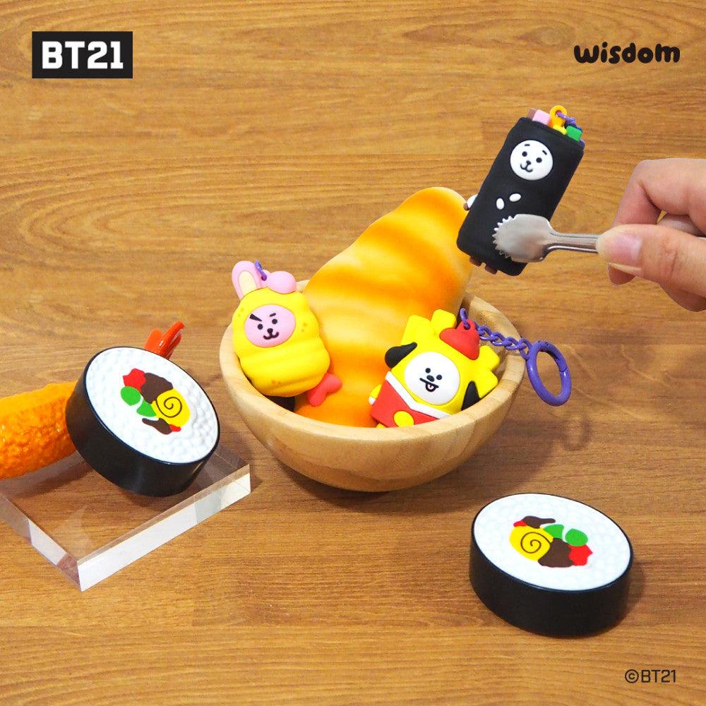 BT21 K-FOOD Figure Keyring