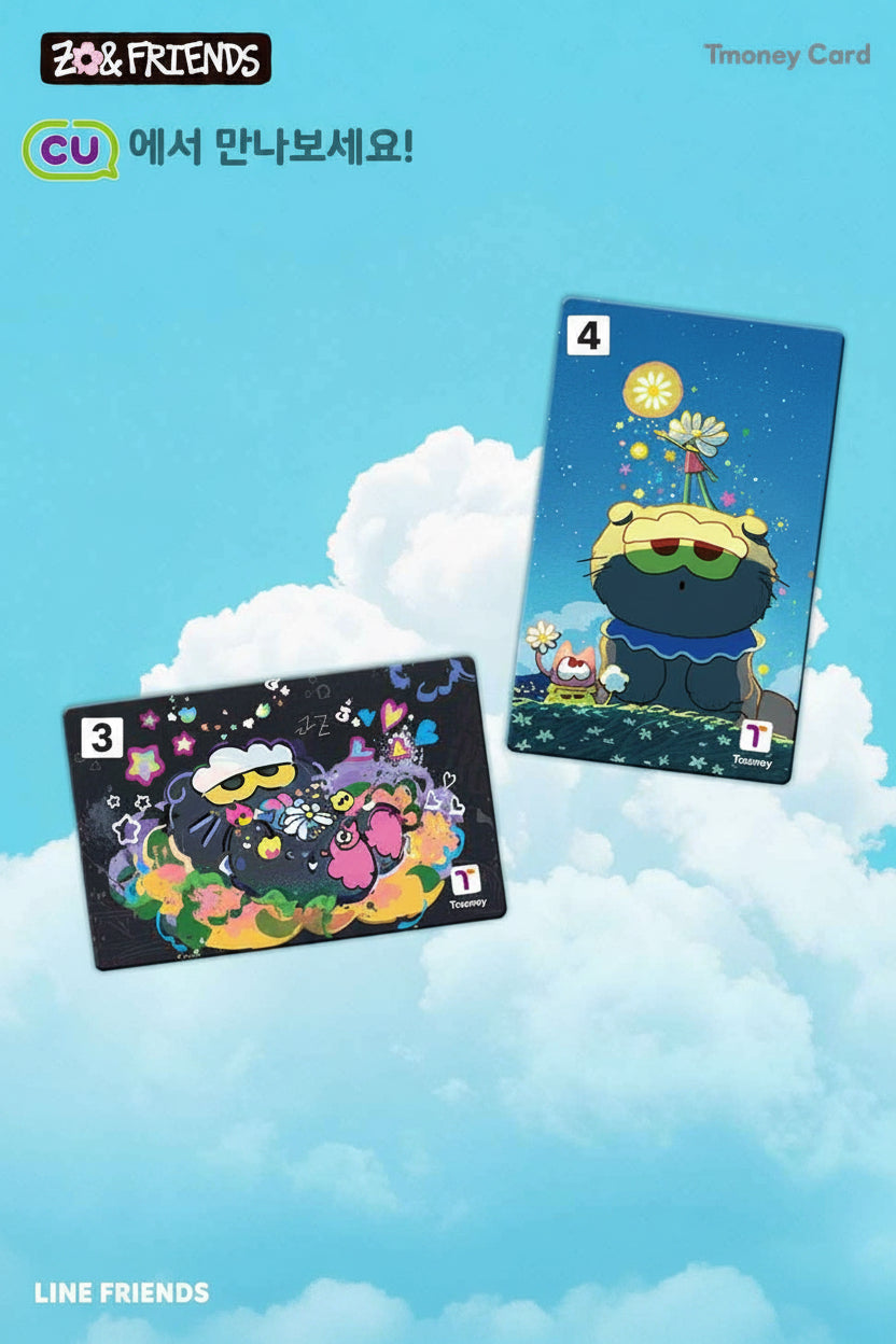 Zo& Friends x Line Friend Tmoney Card