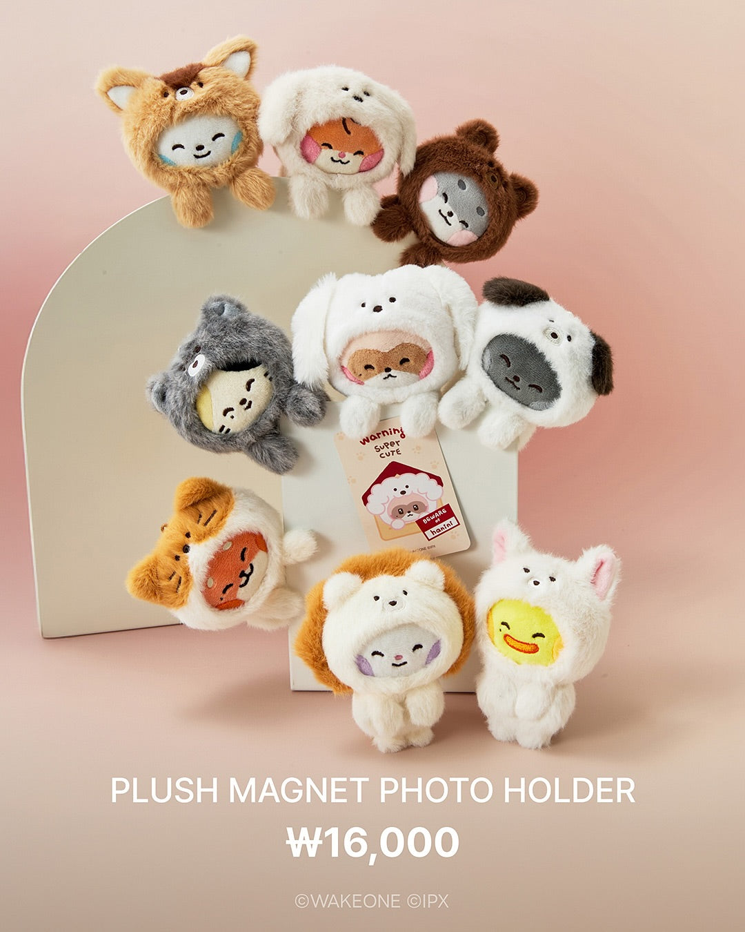 [Pre-order] ZEROBASEONE ZERONI PLUSH MAGNET PC HOLDER
