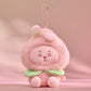 BT21 PEACH HOLIC PLUSH KEYRING