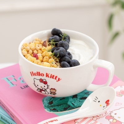 [Sanrio] Cereal Bowl Spoon Set