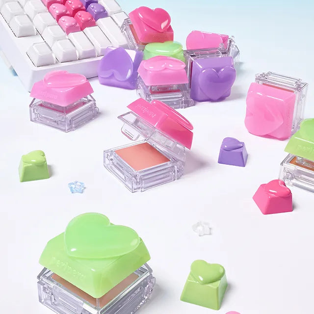 Peripera Talk Blush Keycap+ [Free] Initial Sticker