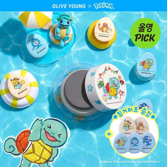 [Pokemon Edition] Studio 17 Brush & Puff Cleanser (+ 5 Finger Puffs)