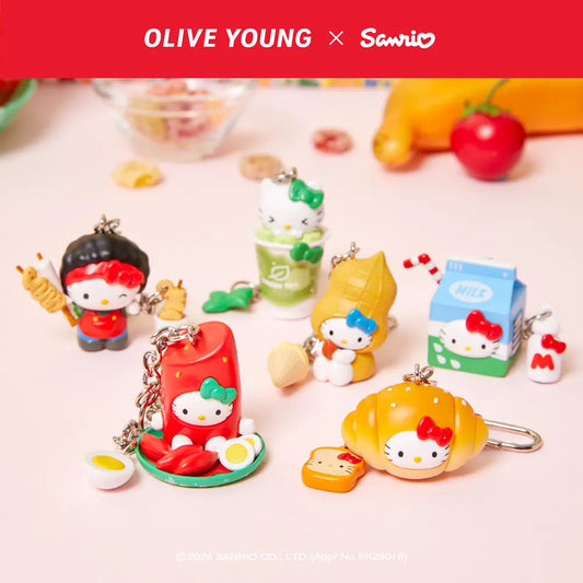 [Limited] 10x10 Region Hello Kitty Figure Keyring (Random)