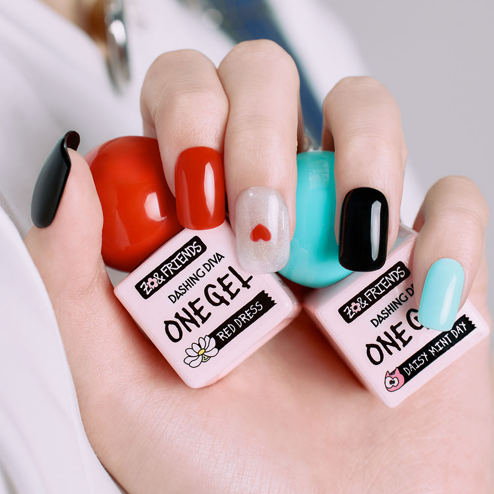 [Jo & Friends x Dashing Diva] One Gel Mini Edition + Free Nail Stickers