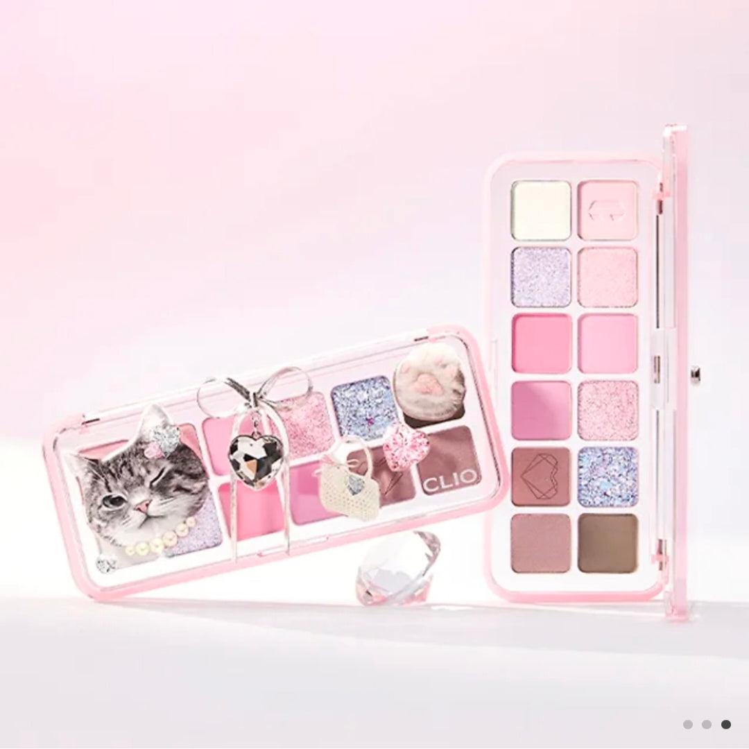 Clio Pro Eye Palette Air + [Free] Shadow Brush (Single Item)