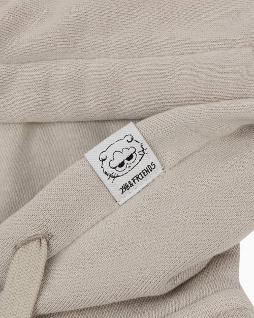 Converse x Zo&friends Zip up Hoodie Ivory