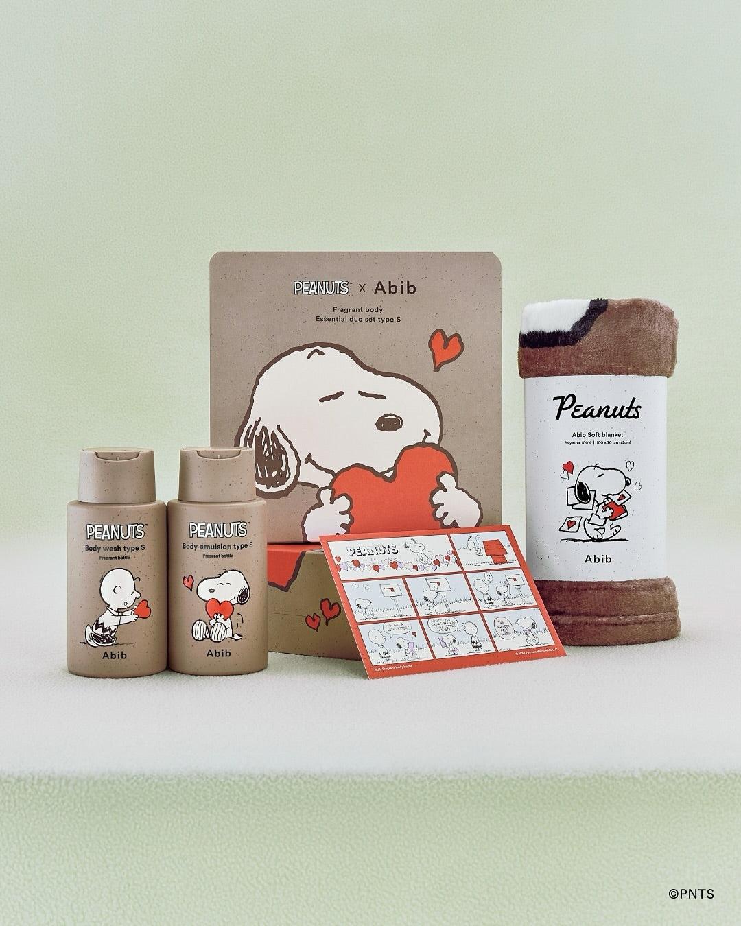 PEANUTS X ABIB Fragrant Body Duo Set (3 in 1)