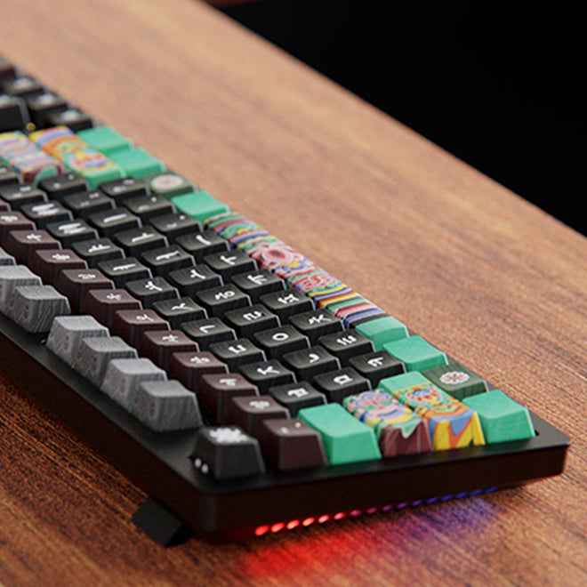 MU:DS  Dancheong Mechanical Wired Keyboard (Black)(+Munch's Bag)