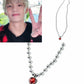 NiRO GARNET NECKLACE (Used by Kim Taehyung)