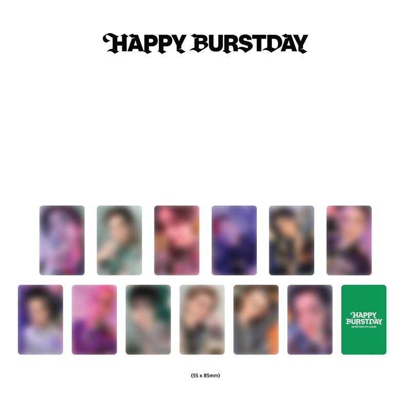 SEVENTEEN 5th Album 'HAPPY BURSTDAY' (DAREDEVIL Ver.)