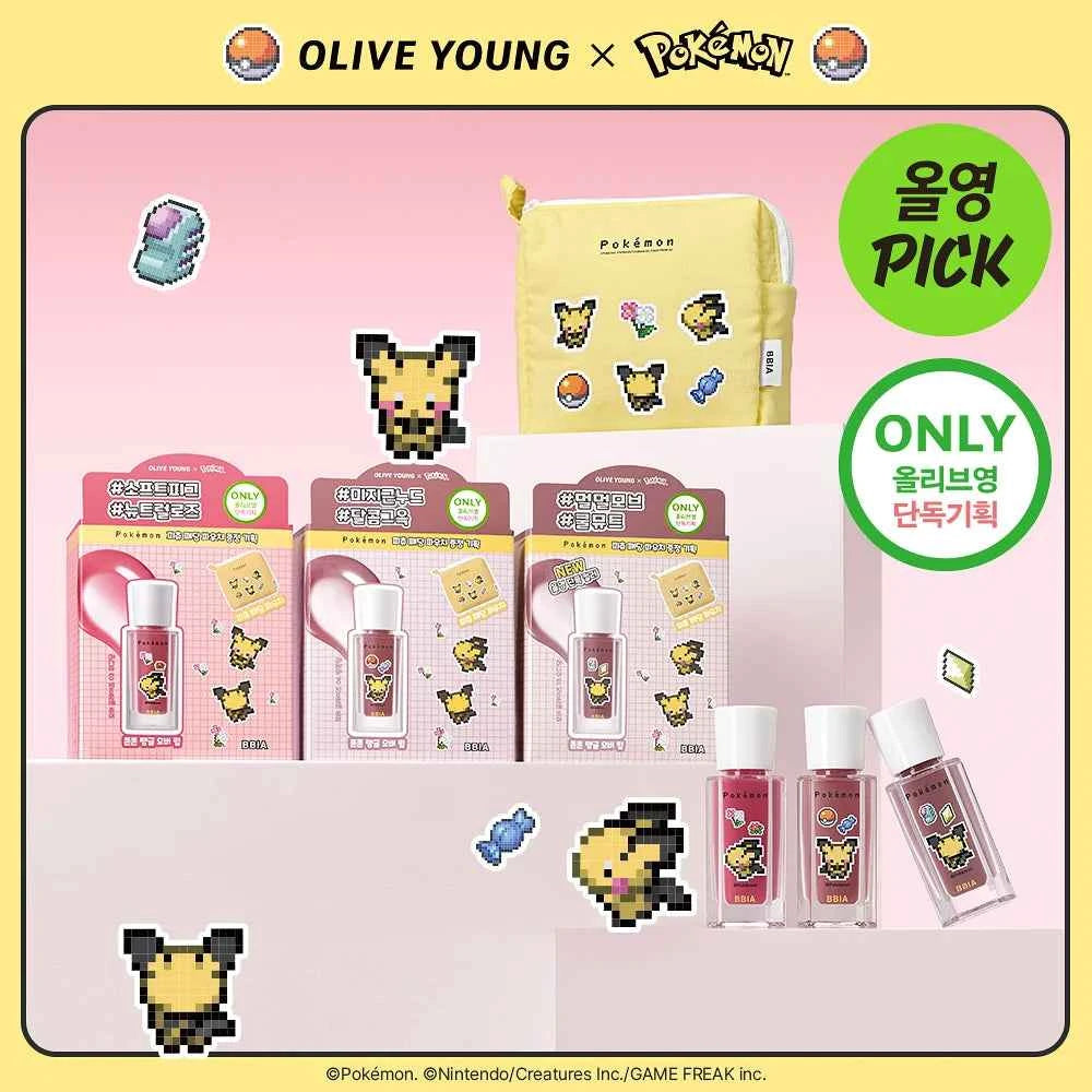 [Pokemon Edition] BBIA Over Glaze Tint +Pouch