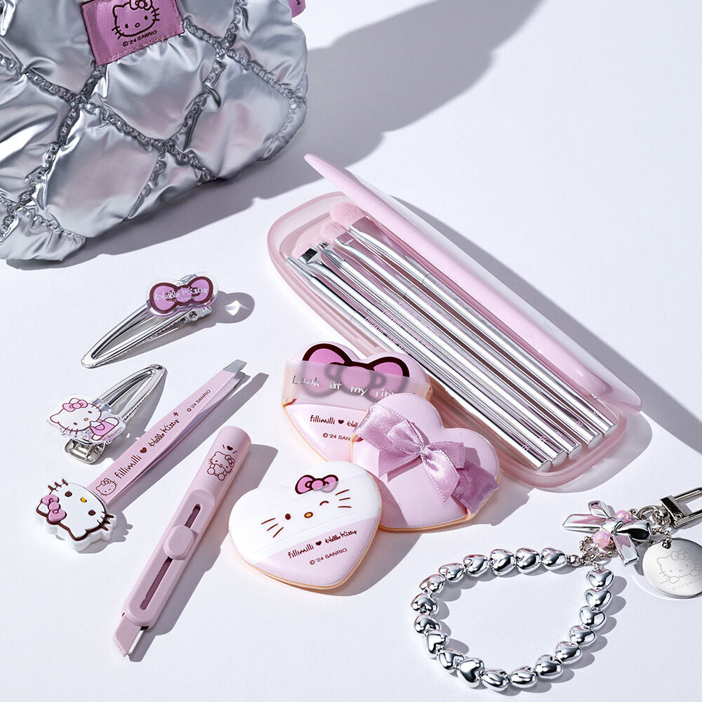 Fillimilli X Hello Kitty Cushion Puff/ Eyebrush Pro Collection