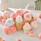 BT21 PEACH HOLIC PLUSH KEYRING