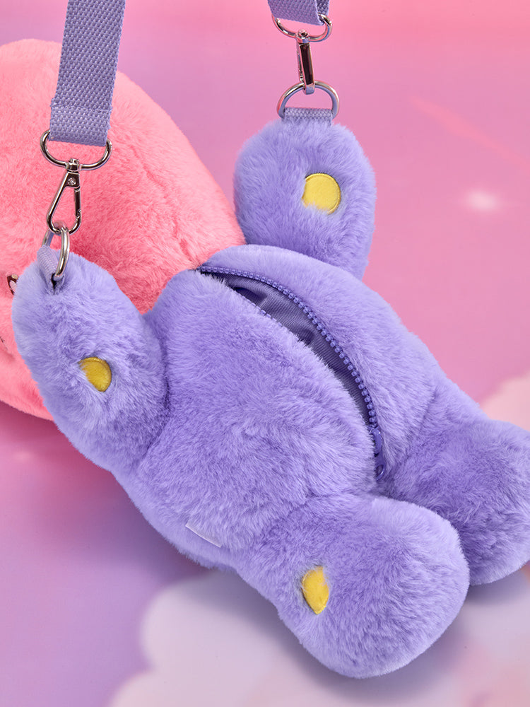BT21 Hug Me Plush Crossbody Bag The Journey