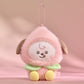 BT21 PEACH HOLIC PLUSH KEYRING