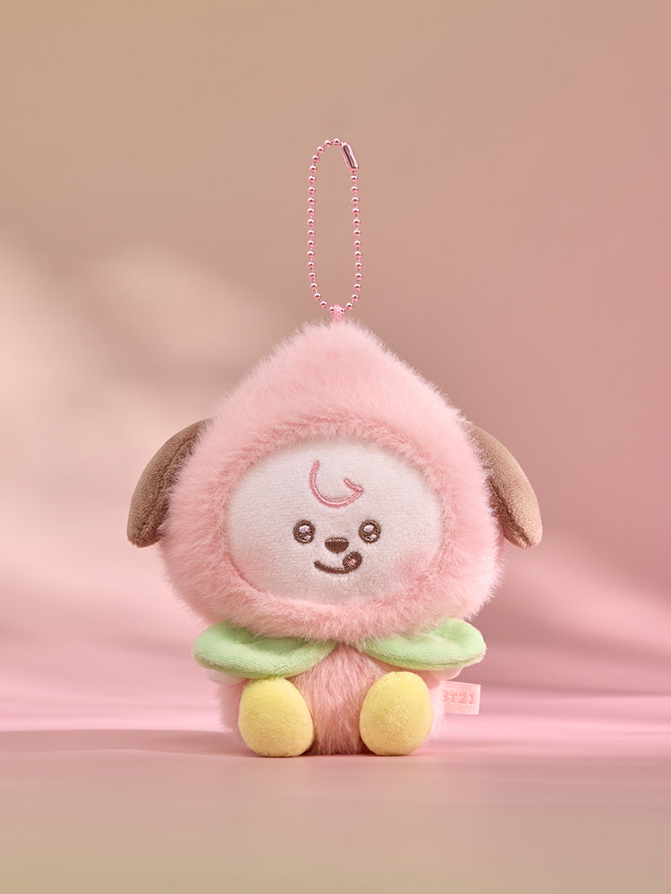 BT21 PEACH HOLIC PLUSH KEYRING