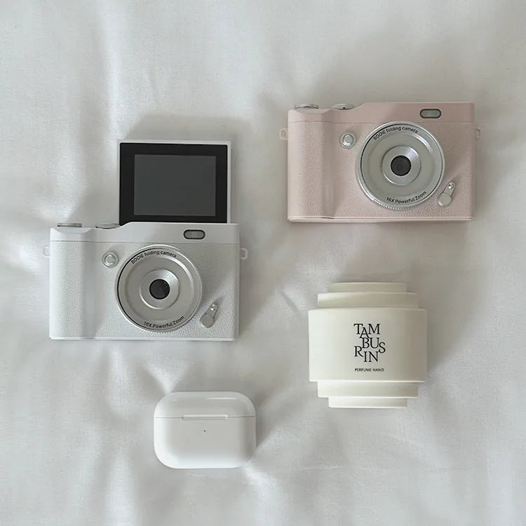 Booie Folding Camera + Free SD Card, Bead Strap, and Reader
