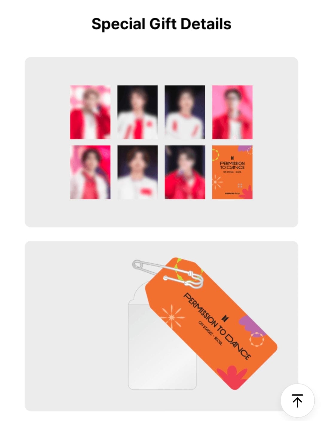BTS PERMISSION TO DANCE ON STAGE - LIVE [Pre Order]