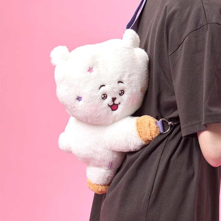 BT21 Hug Me Plush Crossbody Bag The Journey