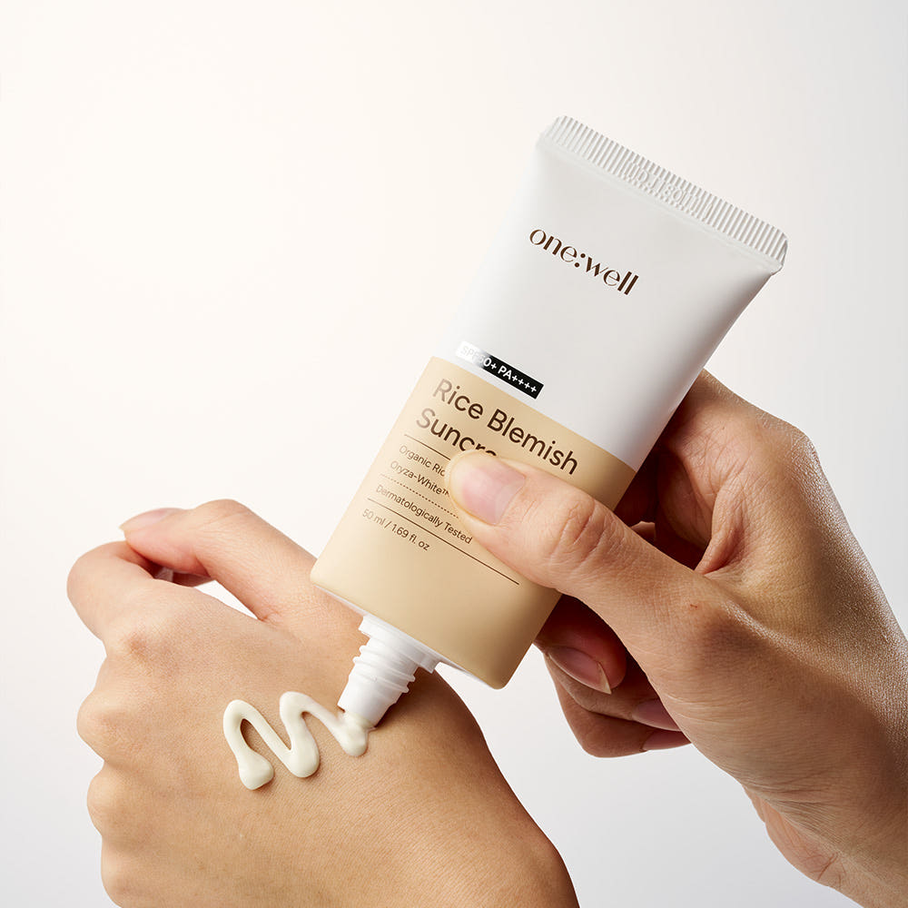 One: Well Rice Blemish Sunscreen