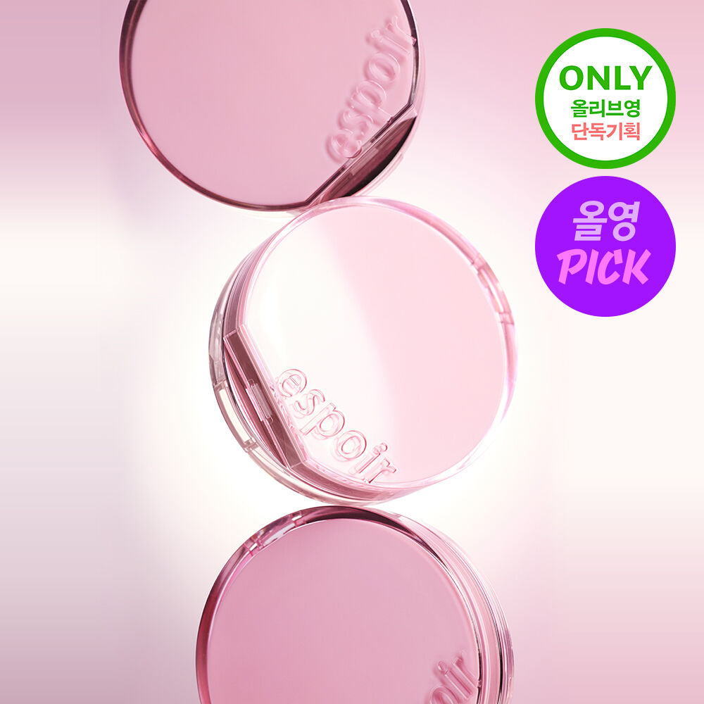 Espoir Flash Glow Cushion Plan (+ Refill + Stick Highlighter Keyring)