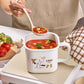 Lock & Lock x Peanuts Snoopy Mellow IH Enamel Square Canister/Pot 1.5L