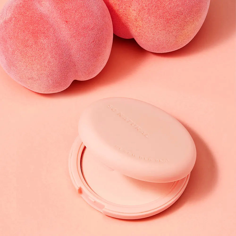 So.Natural Powder Forum peach deo pact + Pitch Deo tone up cream 10g
