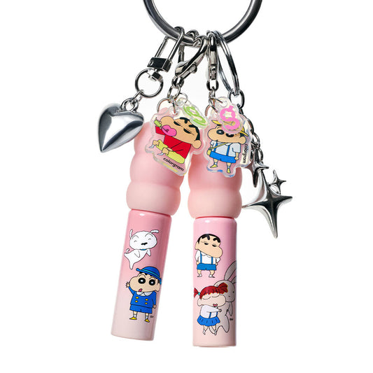 Colorgram x Crayon Shinchan Fruity Glass Tint Milk + Cap Keyring Gift
