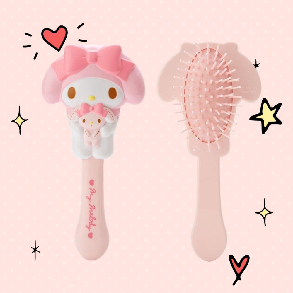 Sanrio 3D Portable Hairbrush