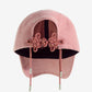 [Korean Celebrity Pick] DOUBLE HEART KNOT CAP [Pink]