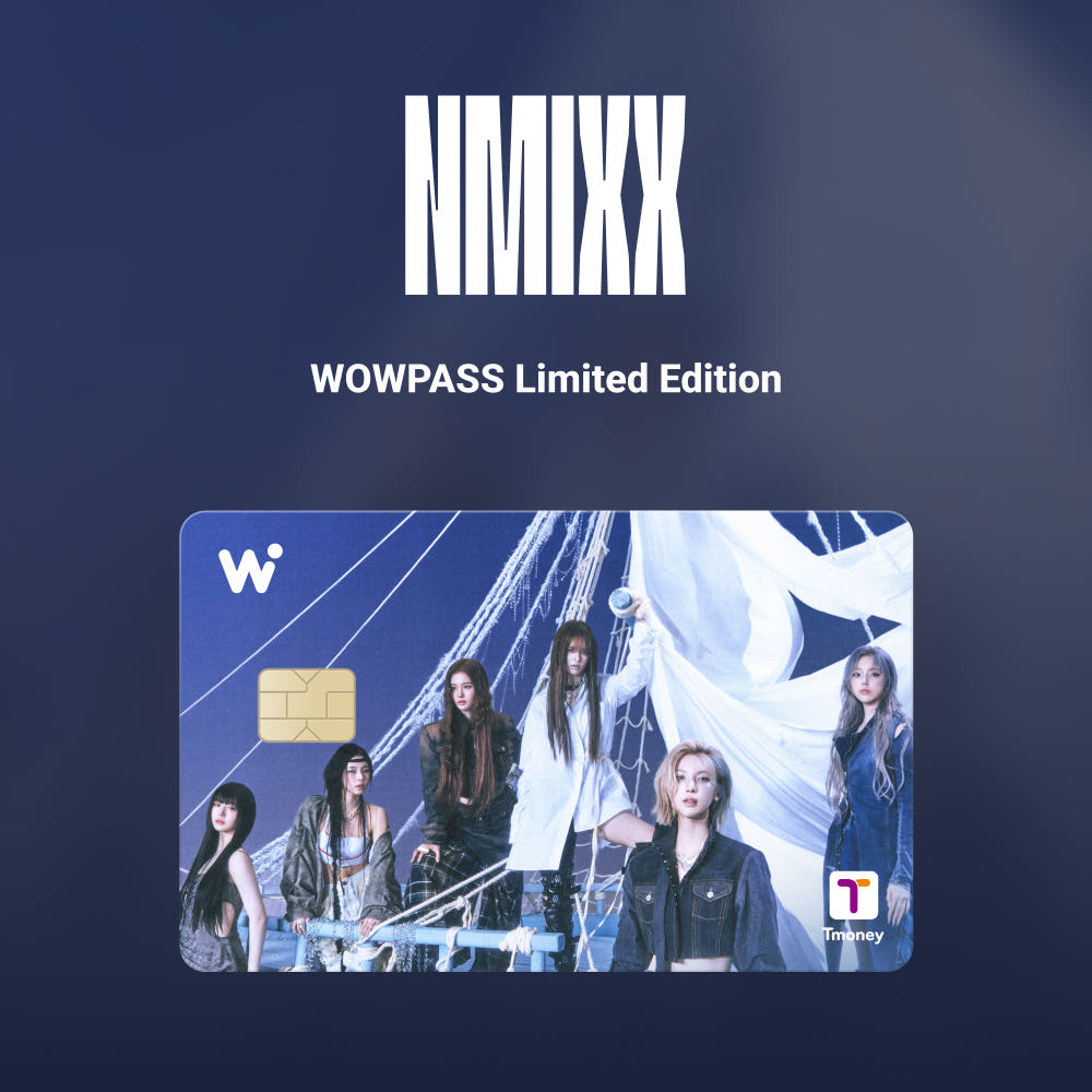 NMIXX WOWPASS T-money card