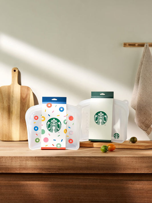 Starbucks Silicon Food Bag (2 types)