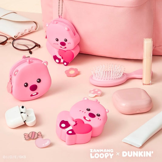 Zanmang Loopy x DUNKIN Silicon Pouch