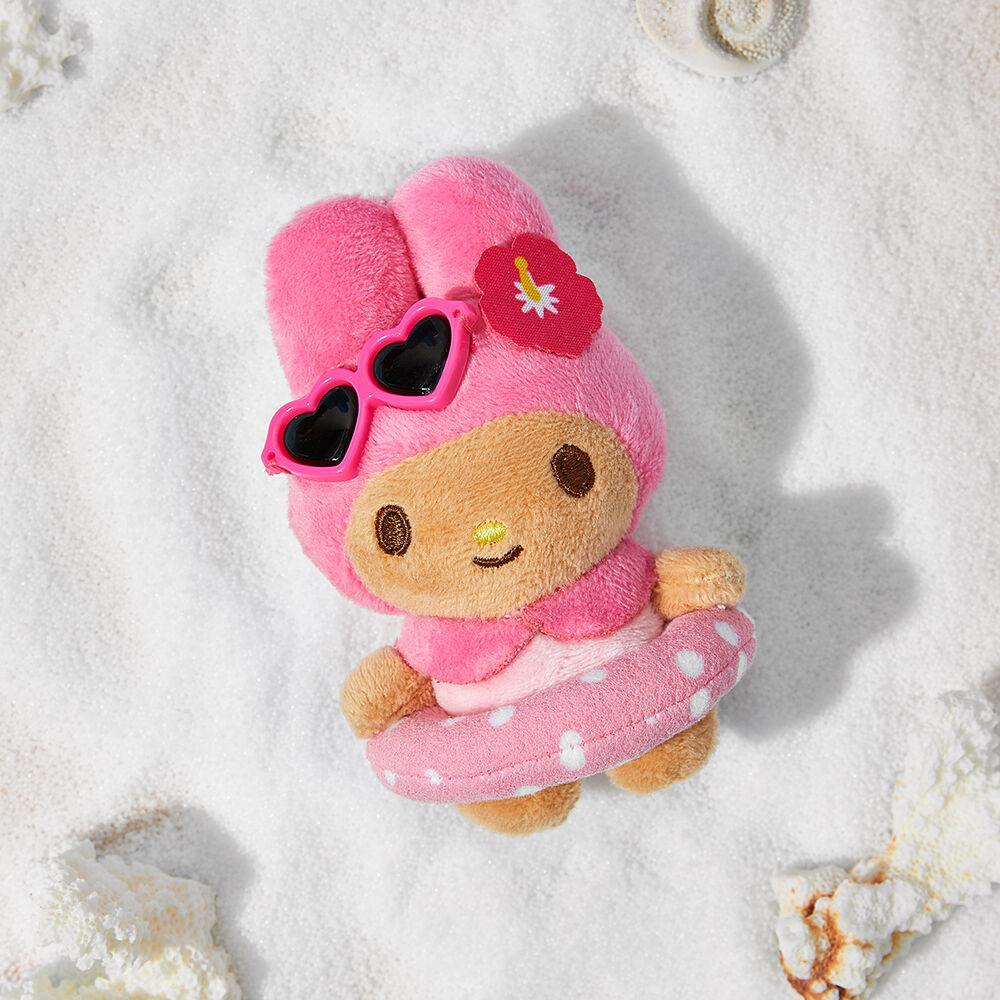 [Olive Young x Sanrio] Ten by Ten Doll Keyring (Tanning Sanrio Characters)