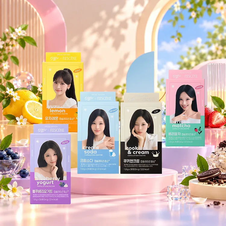 Rescene  Edition Enzyme Encapsulation 1.8g 2-Month Supply (Photocard+ Postcard gift)