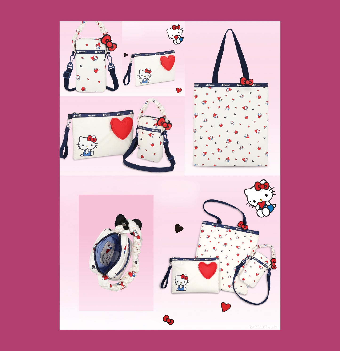 Lesportsac x Hello Kitty Collab Merch