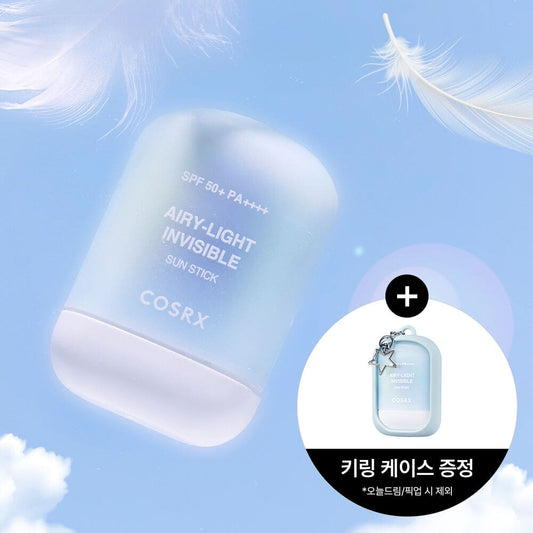 [Keyring Gift] COSRX Airy Light Invisible Sun Stick 19g