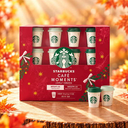 Starbucks Caffe Moment Holiday Mini Cup Set (12-Pack)