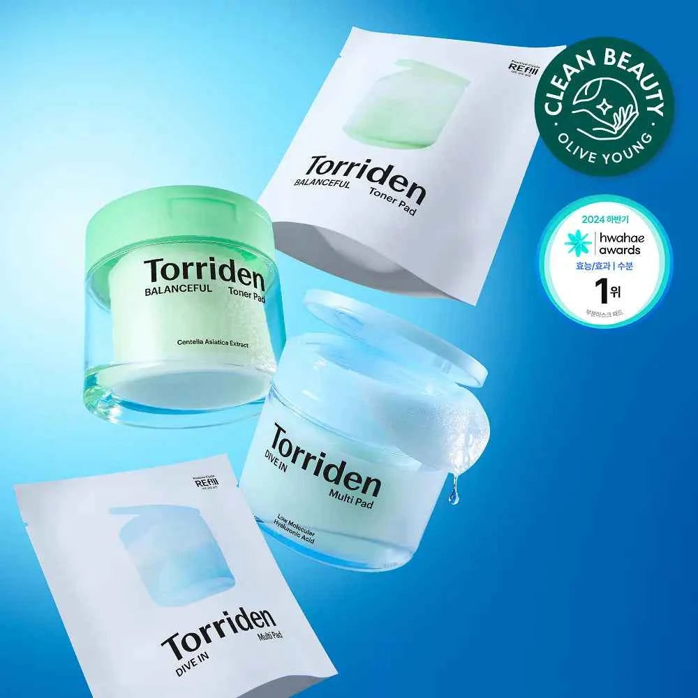 [1+1] Torriden Pad Dive-in/Balanceful Refill Set