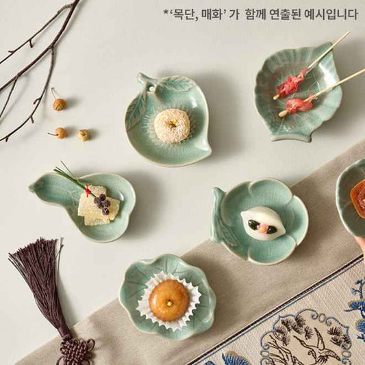 MU:DS Plum Celadon Tea Set (3 pieces)(+Munch's Bag)
