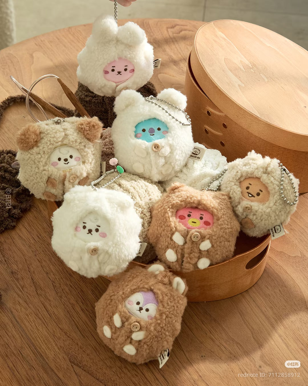 BT21 Doll Keychain Made By Rj