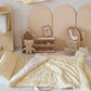 Pomonde Cream Modal Duralon Daycare Nap Blanket 3-piece set