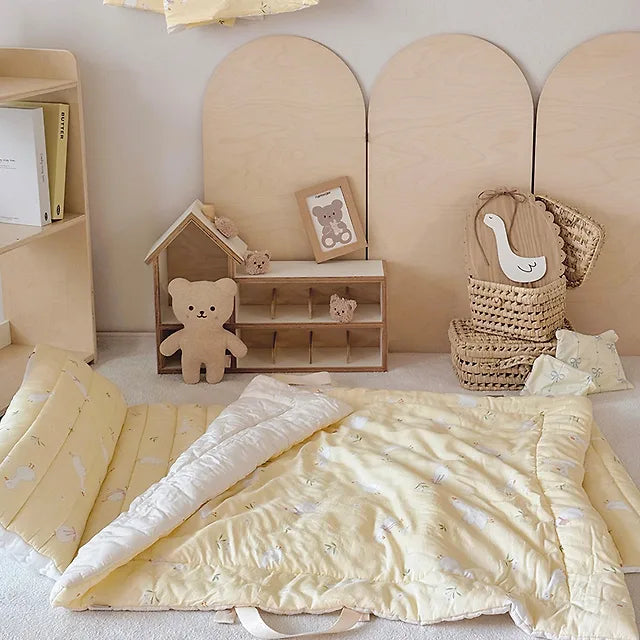 Pomonde Cream Modal Duralon Daycare Nap Blanket 3-piece set