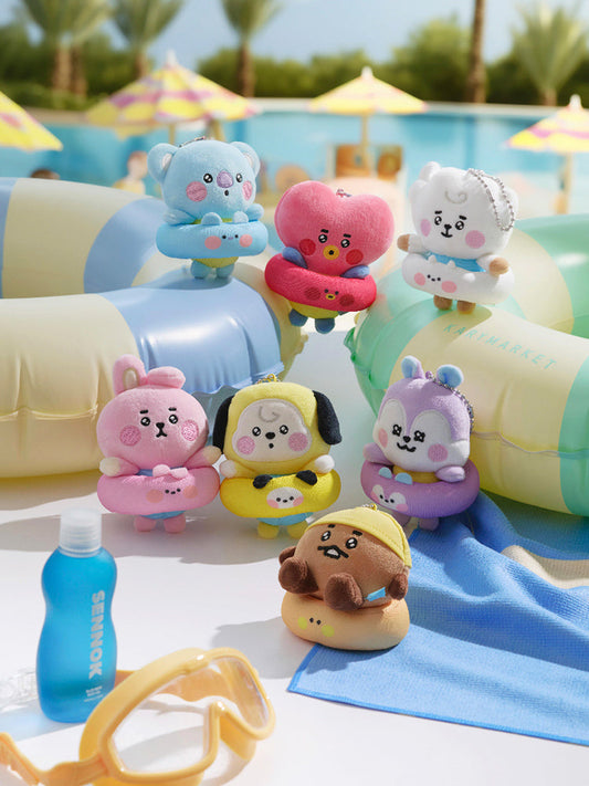 BT21 BABY PLUSH KEYRING SPLASH EDITION