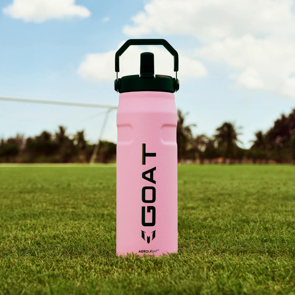 [MESSI X STANLEY] Iceflow Aerolite Flip Straw 2.0 Tumbler 710ml Mesh Goat Pink