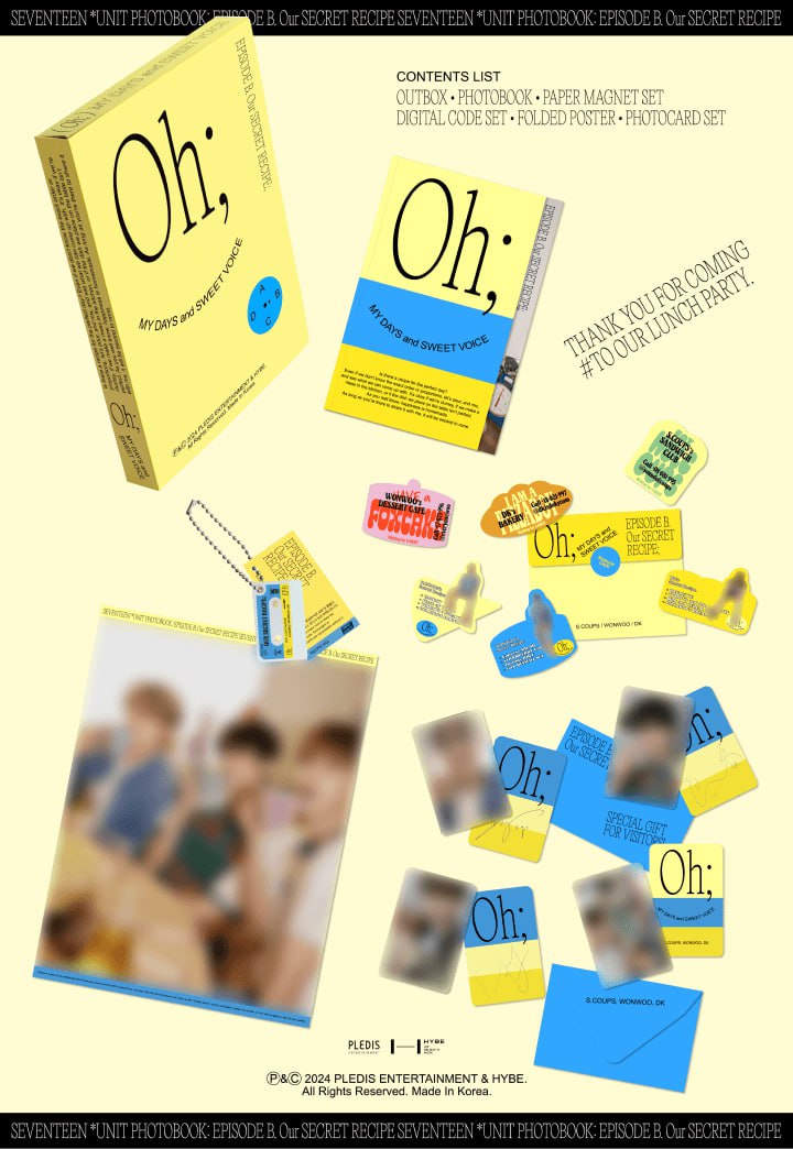 Seventeen Unit Photobook Episode A & B [Pre Order]
